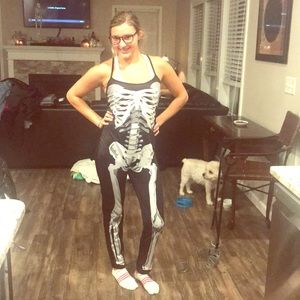 Skeleton jumpsuit